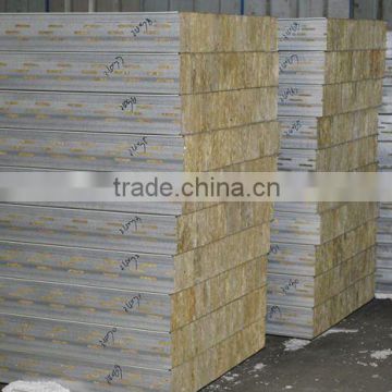 High Quanlity Rock Wool Sandwich Panels With Cam Lock