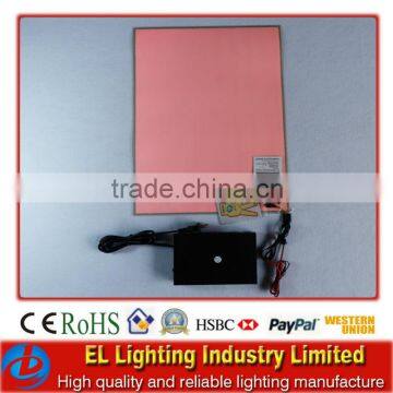 el flashing backlight,customized el backlight,el backlight el panel pink