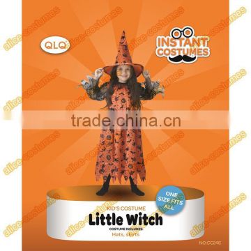 Carnival WItch Costume kids cosplay costumes for girl Halloween witch instant costume
