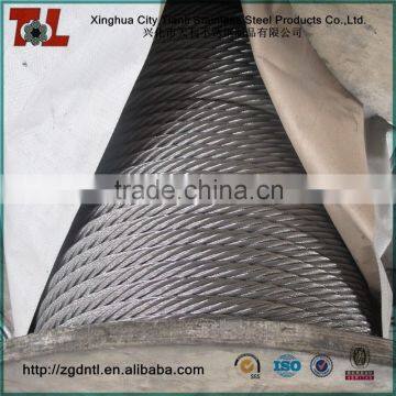 316 7x7 Stainless Steel Wire Rope Dia 3.2mm Ristance 1570 Mpa Length 2000m