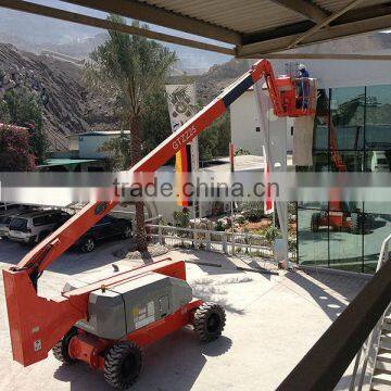 china manufacturer articulating boom lift with high working platform