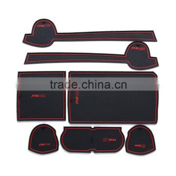 car accessories rubber door mat for Reiz 2010-2013 7pcs/set