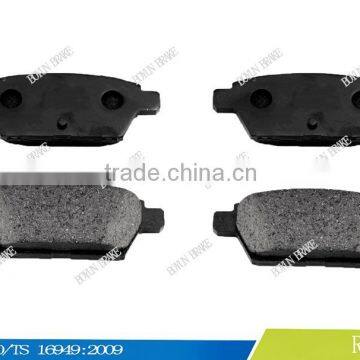 Car disc brake pad for FORD D1161 6E5Z-2200-B WVA 24581