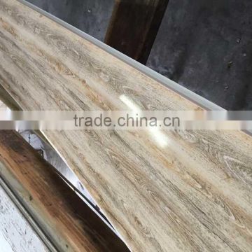 wooden design hot stamping pvc ceiling panel