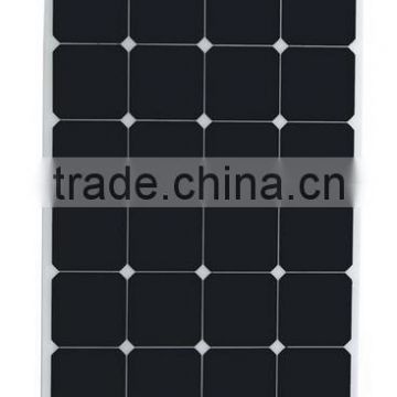 Semi Flexible Solar Panel 100w high effiency SUNPOWER cell for home solar system