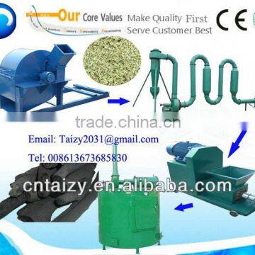 big capacity and hot sale rice husk charcoal briquette making machine