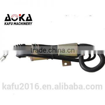 Excavator parts engine 11N6-666030-24 stop solenoid