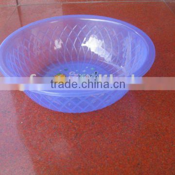 plastic transparent basin Di31cm/5L