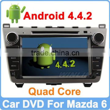 Ownice C200 Quad Core Cortex A9 Pure Android 4.4.2 For Mazda 6 car dvd with gps HD 1024*600