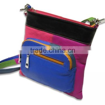 colorful bags for women and girls at cheap price genuine leather