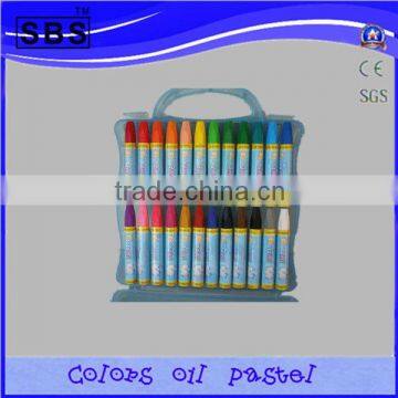 24 color oil paint sticks stationery plastic drawer