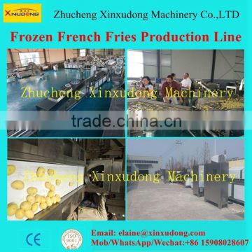 Full automatic frozen french fries production line/french fries machine/french fries plant