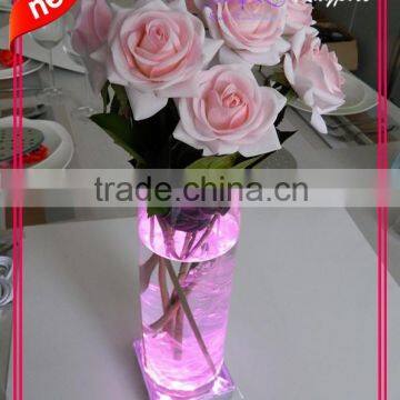 2015 New product 16colors led vase base light/ color changing base light