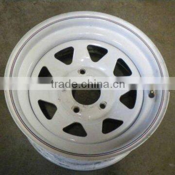 4x4 Wheels for Jeep Trailer Steel Wheel Rims for Sale China Production