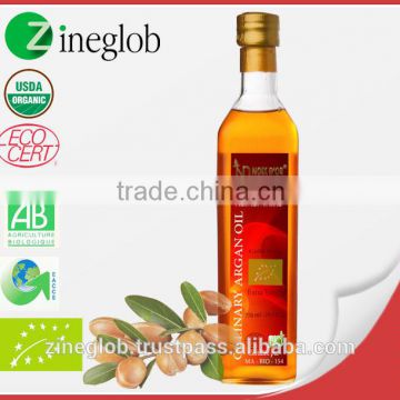Pure argan oil edible 250 ml in Clair Maraska Simple bottle