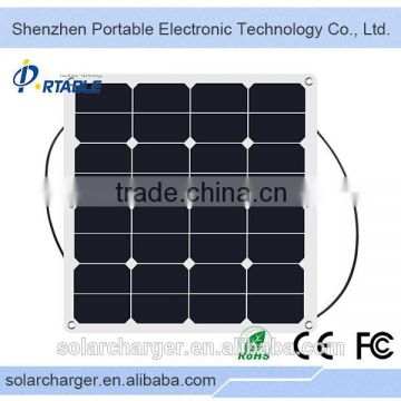 shenzhen flexible folding portable solar panel accessories 50W Solar Panel Price List