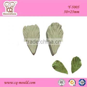 2pcs vein foliage Leaf Silicone veiner Mold With Tiny Lines