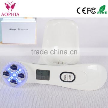 hot selling products skin care of RF/EMS and 6 colors LED beauty machine