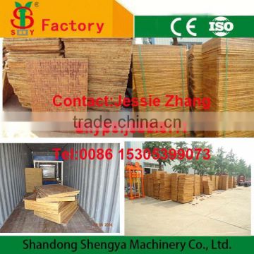 Bamboo pallet and plywood pallet pvc pallet for concrete block machine