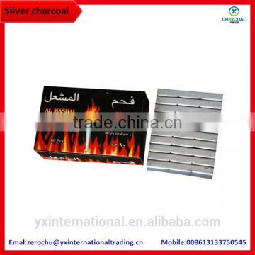 Wholesale silver charcoal dubai al fakher