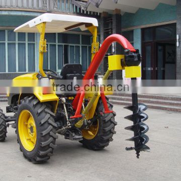 4WD tractor hole digger