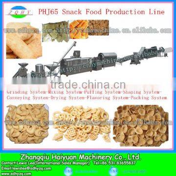 Zhangqiu Haiyuan Factory Supply Automatic Snack Pop Puffing Corn Extruder