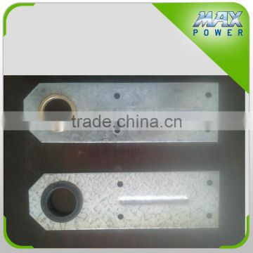 Drive shaft support bearing brackets for agricultural greenhouses