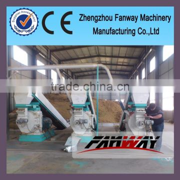 complete wood pellet production line price with CE approved