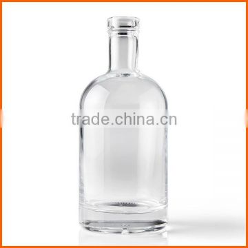 High quality clear liqueur glass bottles