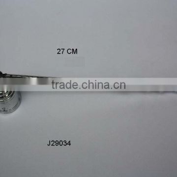 Cast Aluminium Candle Snuffer dumbeel shape handle made in Mirror polish