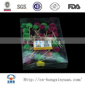 High Quality Disposable Wooden Fruit Toothpicks