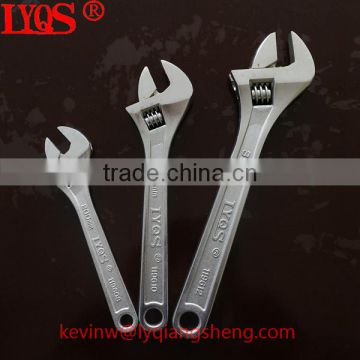 8"-24" chrome plating adjustable wrench for sale