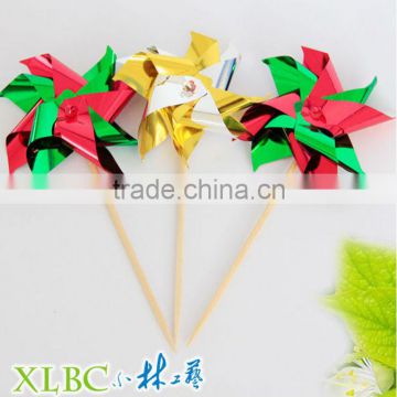 Party item Decorative party cocktail pick with windmill