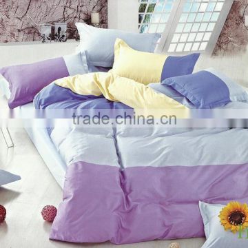 Korean assorted colours of cotton bedding set