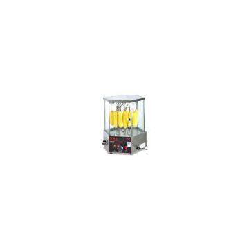 Roast rotary corn machine/Rotary Roast EB-18 wiht tempered glass