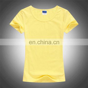 Wholesale prices OEM quality different color t-shirts 2017