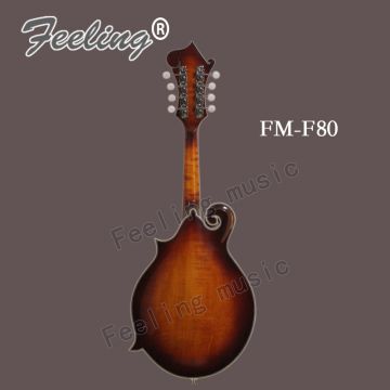 Hand mandolins, western instrument, factory direct, F style,OEM service  FM-F80
