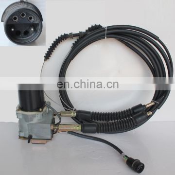 Throttle Motor  For E320 CAT Excavator With Double Line Guangzhou Supplier