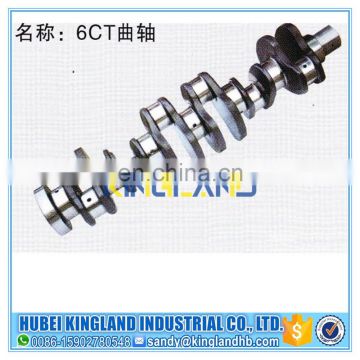 Original or high quality diesel engine parts crank shaft 6CT crankshaft 3968177