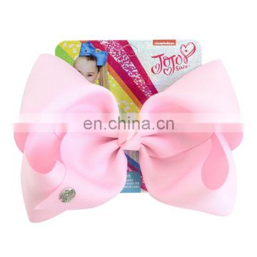 Wholesale Girl Colorful Print Barrettes Kids Hair Bow  Girl Hair Accessories