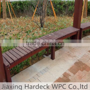 wpc wood plastic composite park bench