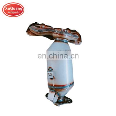XUGUANG exhaust manifold part automobile catalytic converter for Brilliance zhonghua FRV