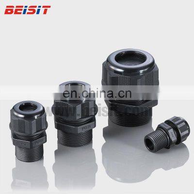 High Voltage Cable Auto Electrical Connectors PG Plastic Adapter Round Beisit or OEM EPDM or NBR 94 V-0 / V-2 E360400 CN;ZHE