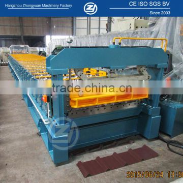 Factory Supplier Engineer Oversea Service Roof Forming Machine