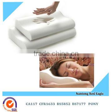 soft velvet cover memory foam pillow