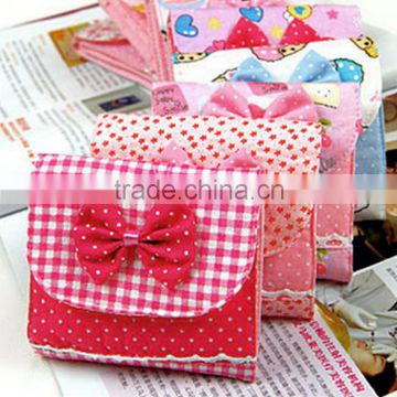 Sanitary napkin bag organizer bag cotton bag