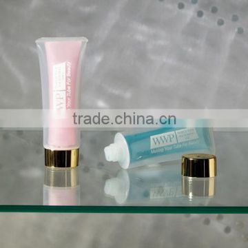 aluminum recyclable cosmetic plastic tube twist off