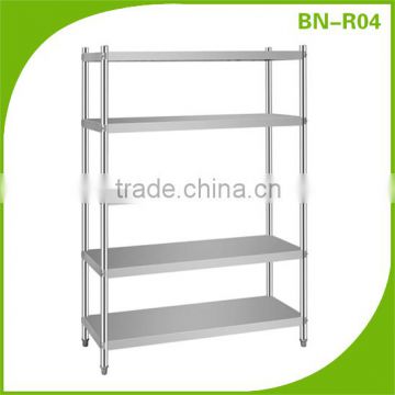 Cosbao stainless steel 5 tiers rack/Restaurant Shelf ( BN-R04)