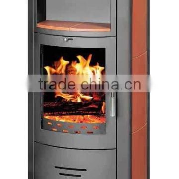 Wood burning stove D200 B, with boiler, high quality, European products