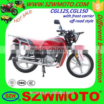 Hot Sale Affordable Classic off road WH125 SL125-2 CGL125 Motorcycle with front carrier